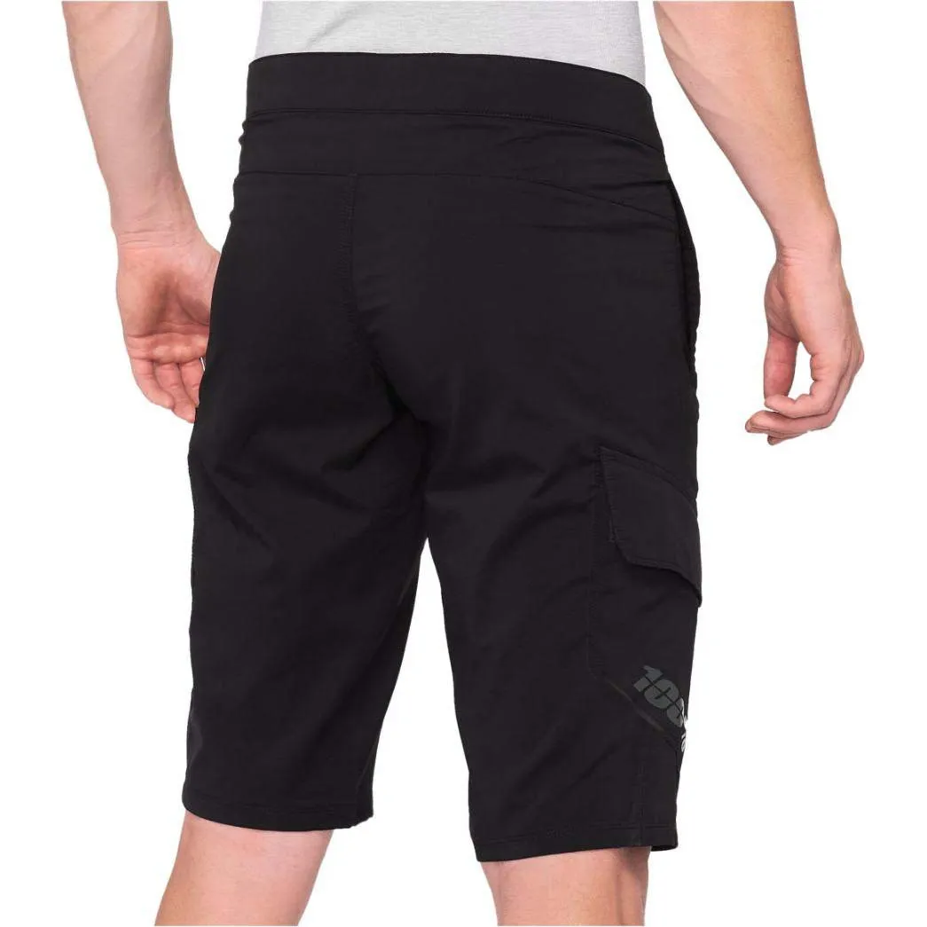 100% RIDECAMP Cycling Shorts - Black