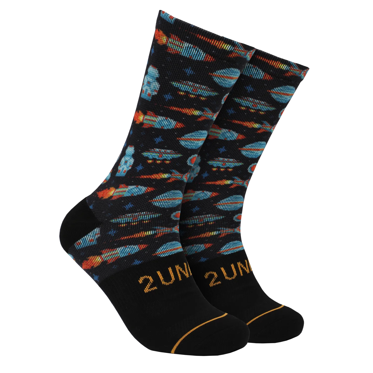 2UNDR Flex Print Socks In Galactica