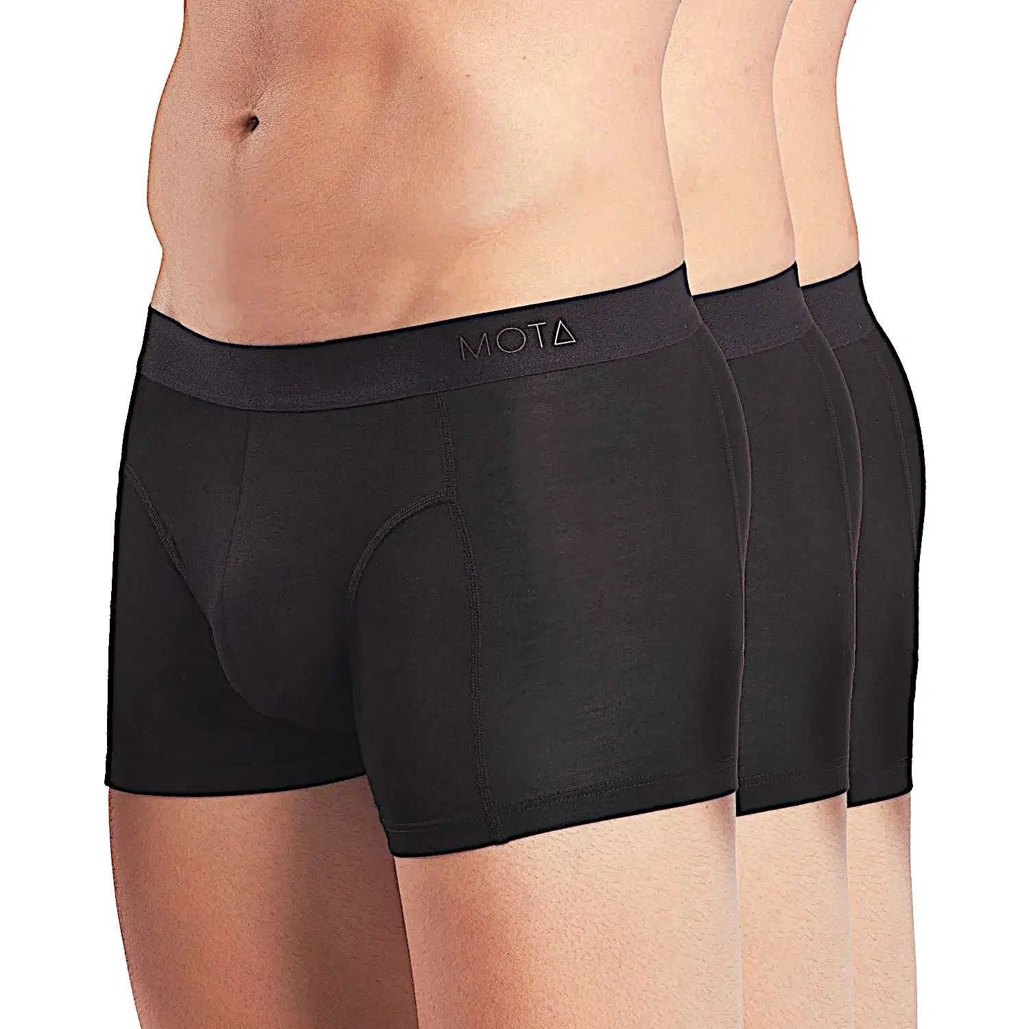 3 Bamboo Boxers - breathable soft fabric