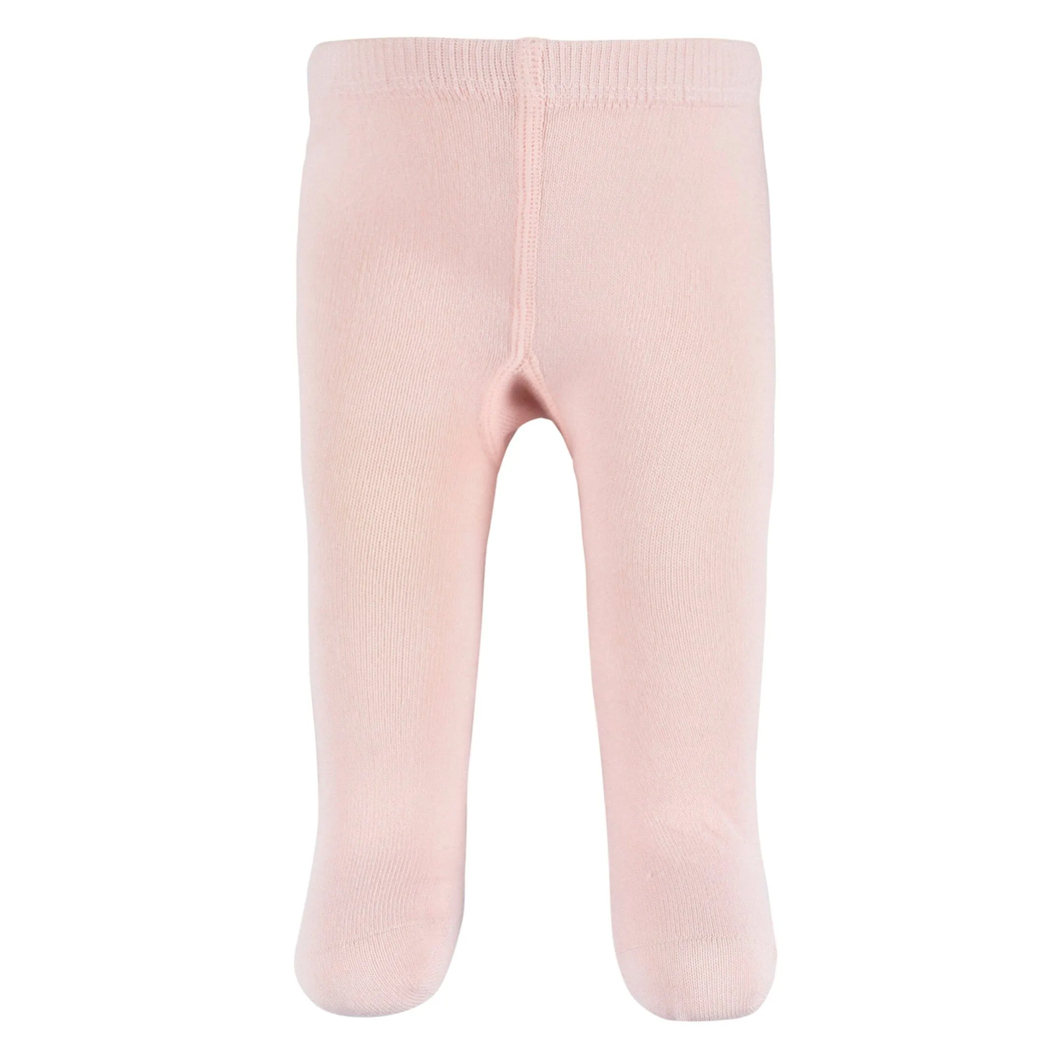 3-Pack Baby and Toddler Girls Oatmeal Heather, Ivory, and Pink Tights