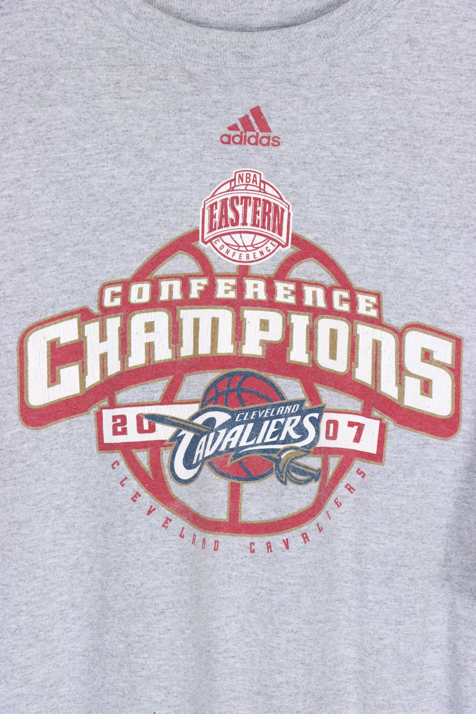 ADIDAS Cleveland Cavaliers NBA Basketball Champions Tee (L)