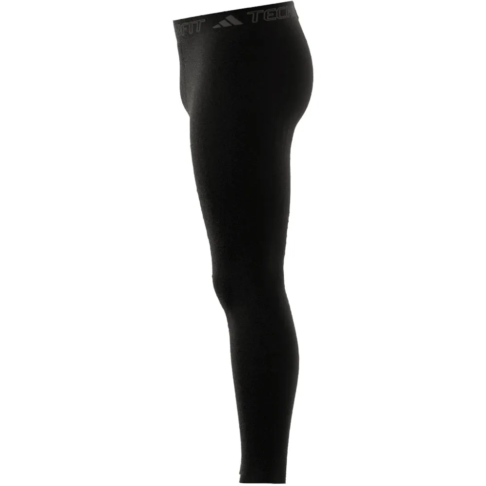 ADIDAS TECHFIT LONG BLACK TRAINING TIGHTS