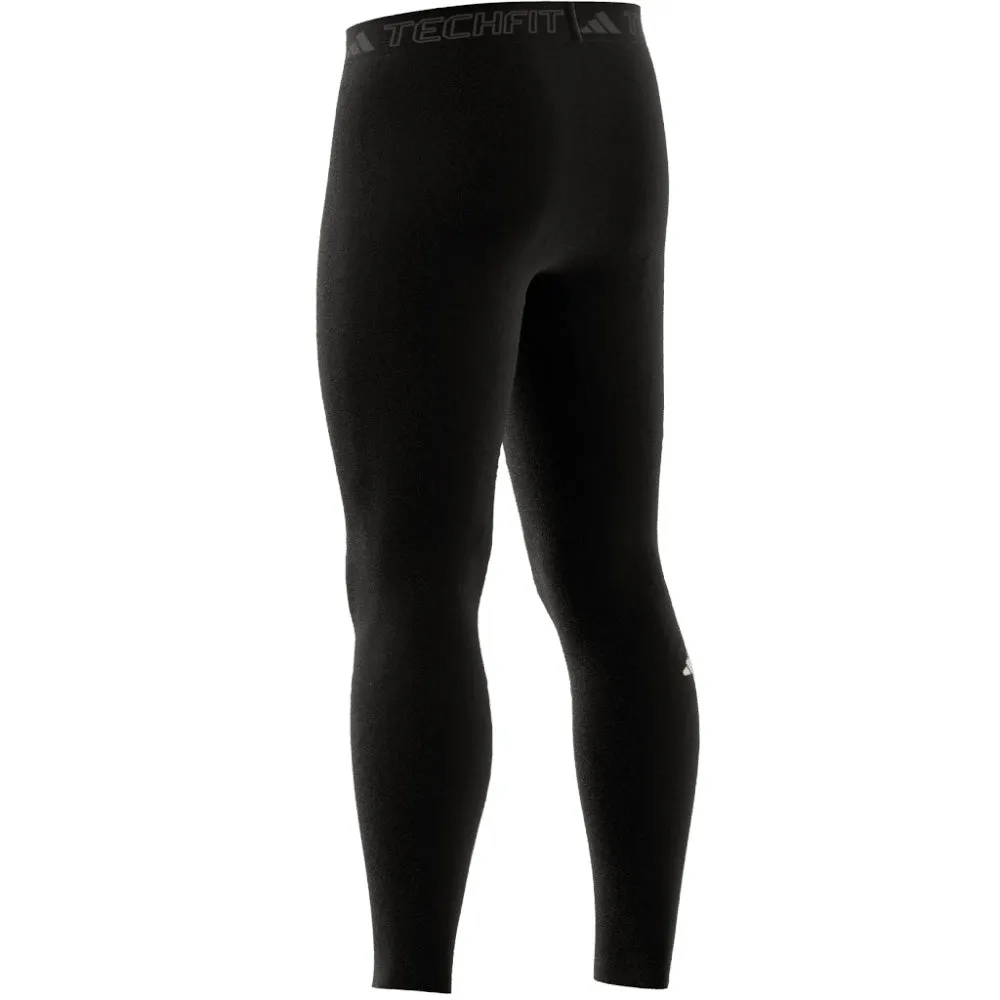 ADIDAS TECHFIT LONG BLACK TRAINING TIGHTS