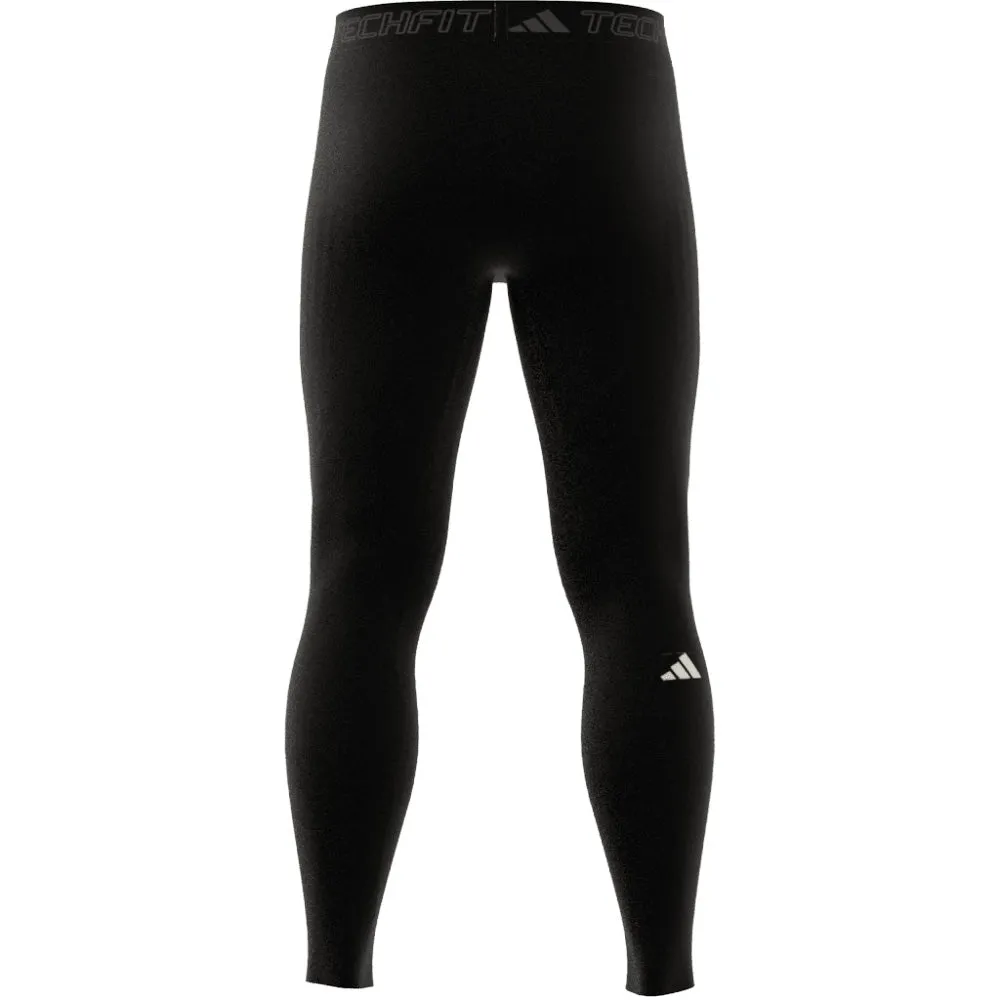 ADIDAS TECHFIT LONG BLACK TRAINING TIGHTS