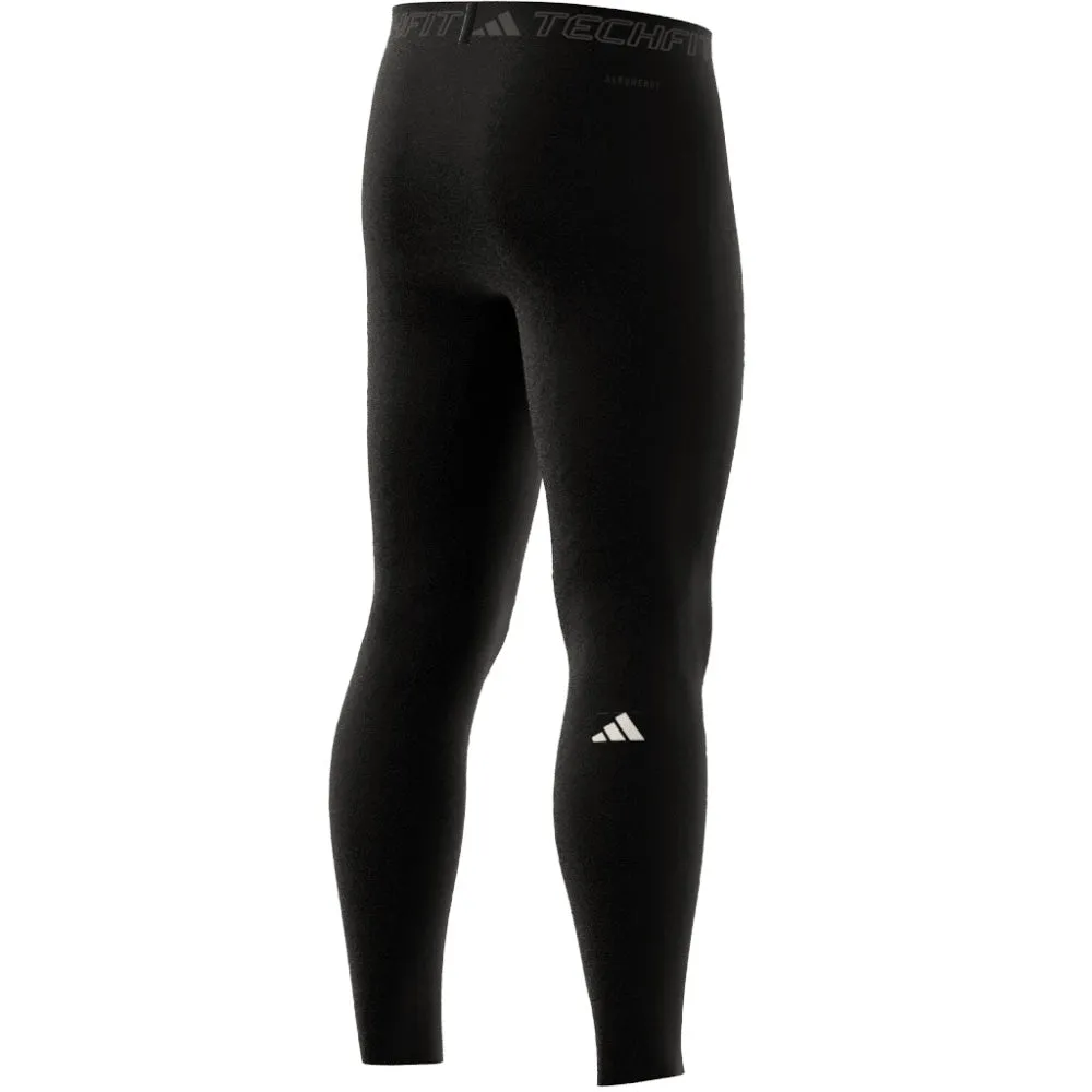 ADIDAS TECHFIT LONG BLACK TRAINING TIGHTS