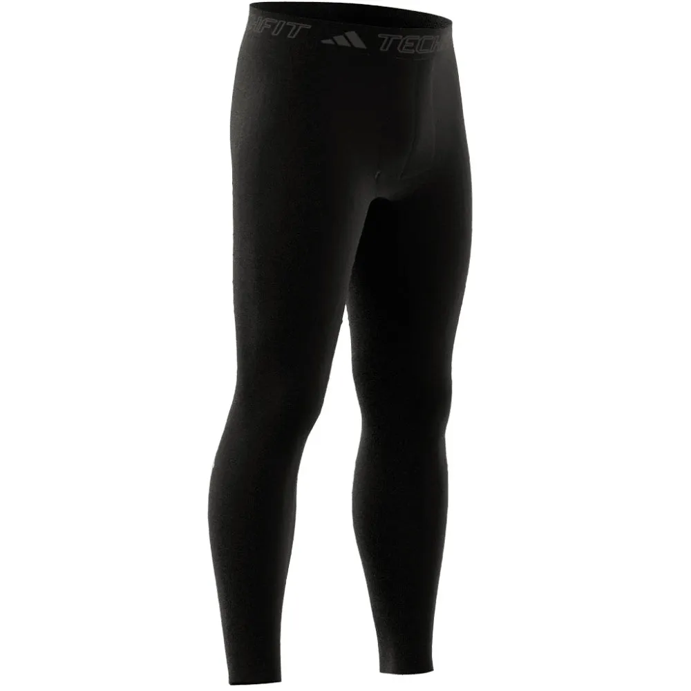 ADIDAS TECHFIT LONG BLACK TRAINING TIGHTS