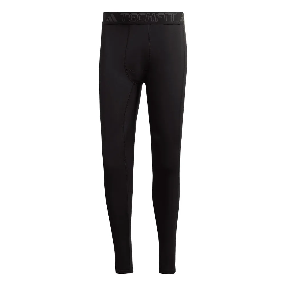 ADIDAS TECHFIT LONG BLACK TRAINING TIGHTS