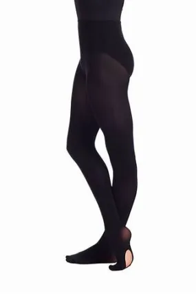 Adult Convertible Tights - TS82 - Black