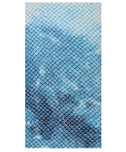 Ahujasons Blue Shadow Denim Print Scarf | Jules B