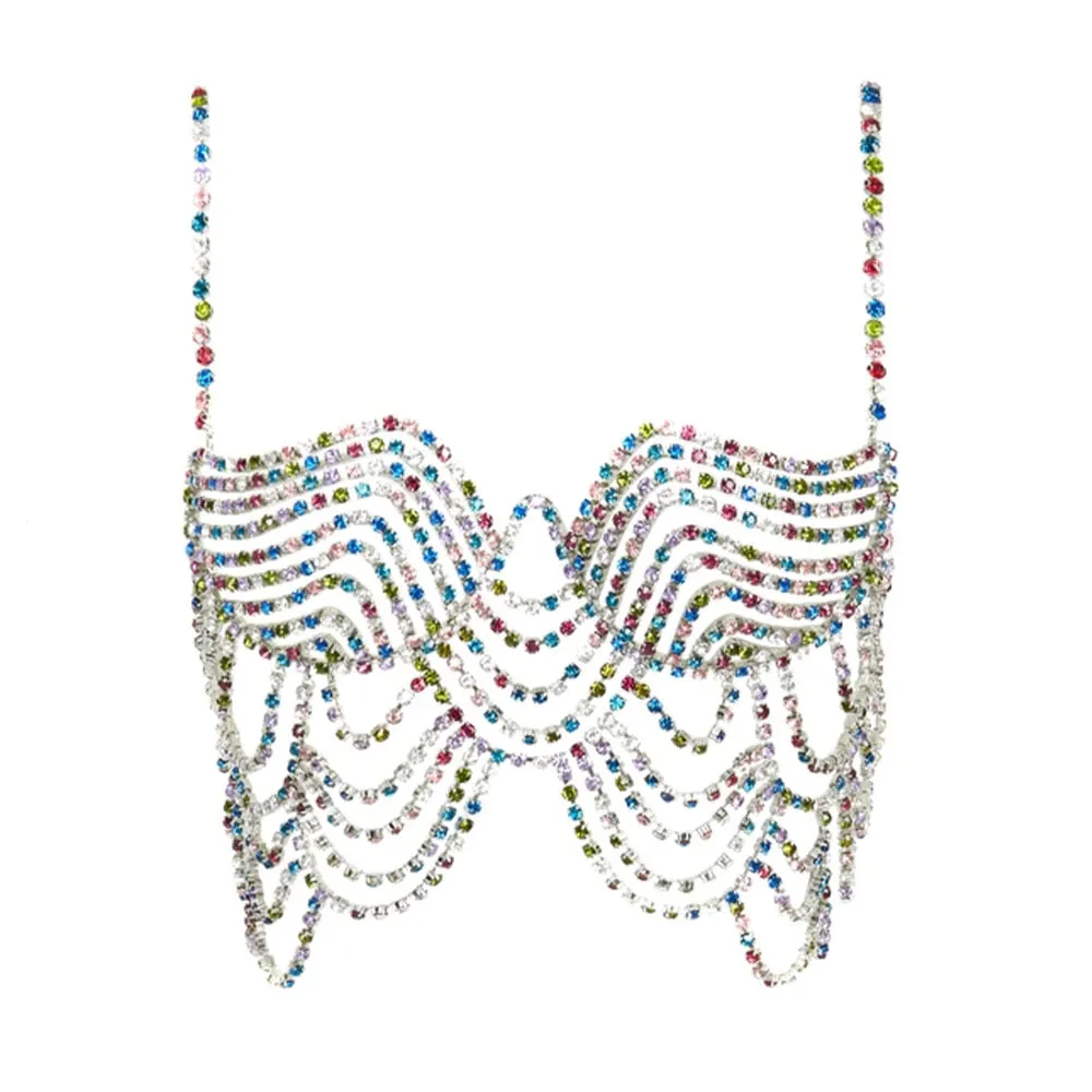 Allia Rhinestone Bra