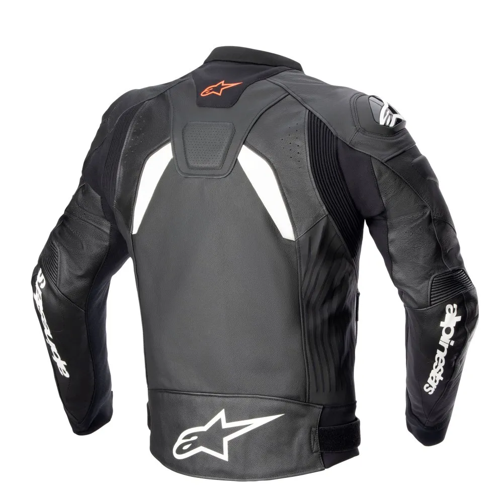 Alpinestars GP Plus v4 Leather Jacket - Black/White