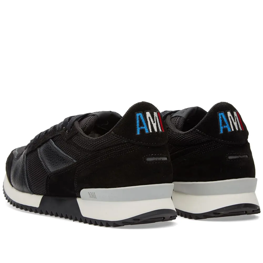 AMI Running SneakerBlack & Black