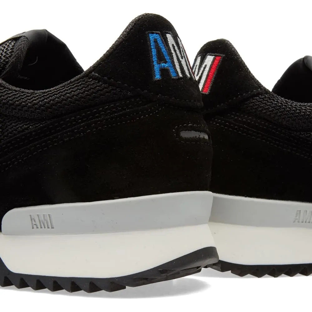 AMI Running SneakerBlack & Black