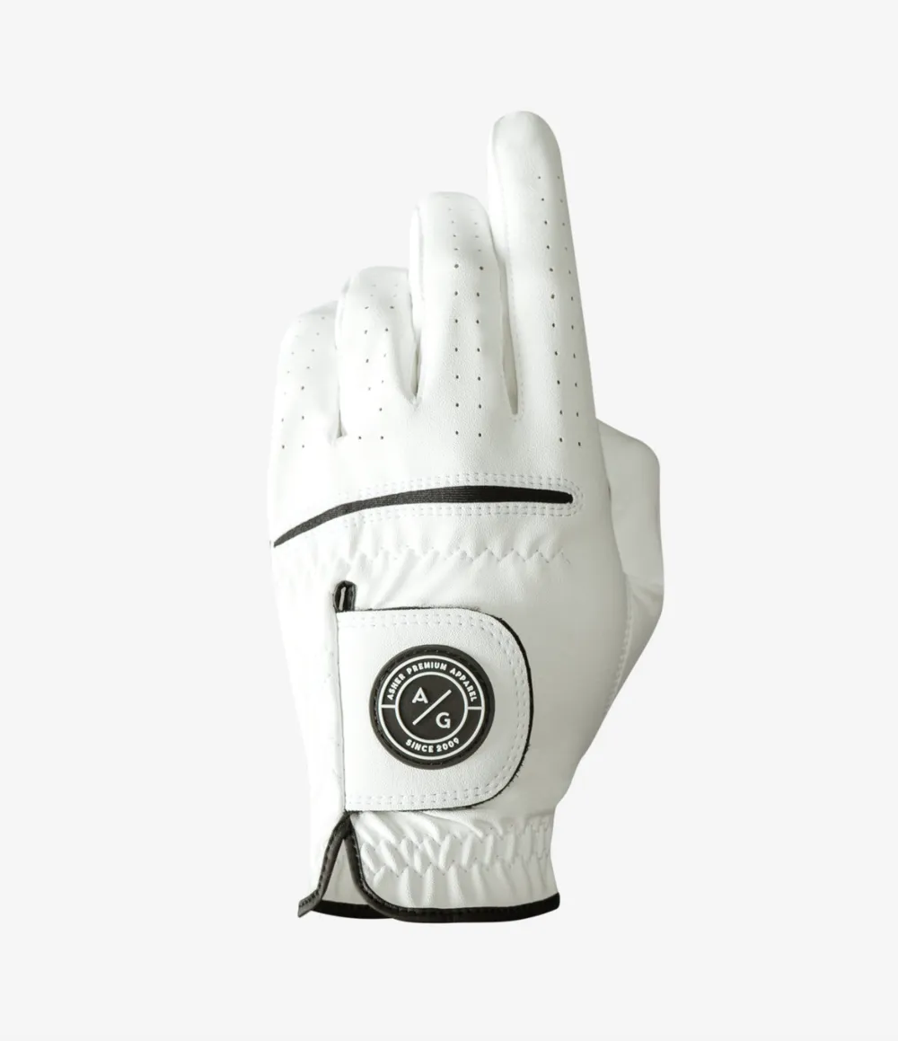 Asher Golf Glove Ghost Chuck 2.0 - White