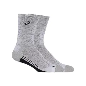 Asics Performance Run Crew Socks Grey Black