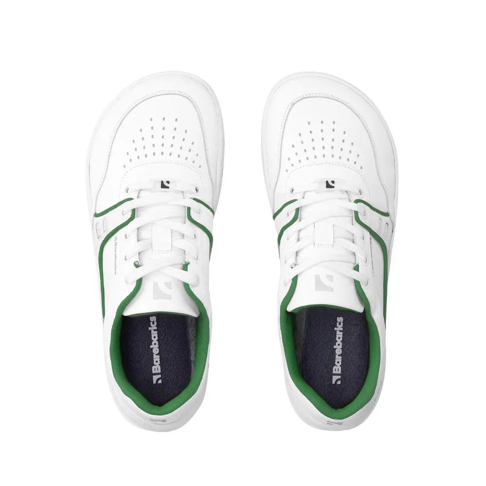 Barebarics Arise Leather Sneaker - White & Green 40 - Like New