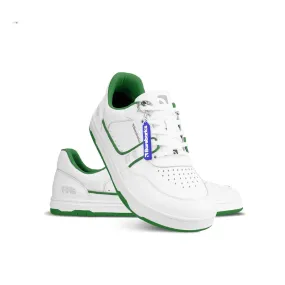 Barebarics Arise Leather Sneaker - White & Green 40 - Like New