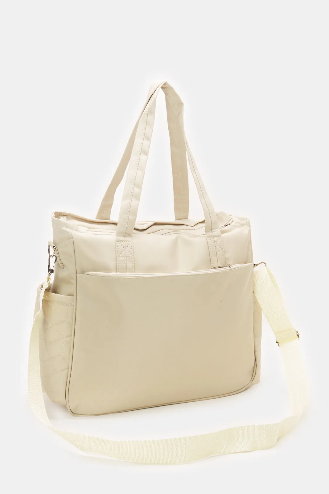 Beige Diaper Bag