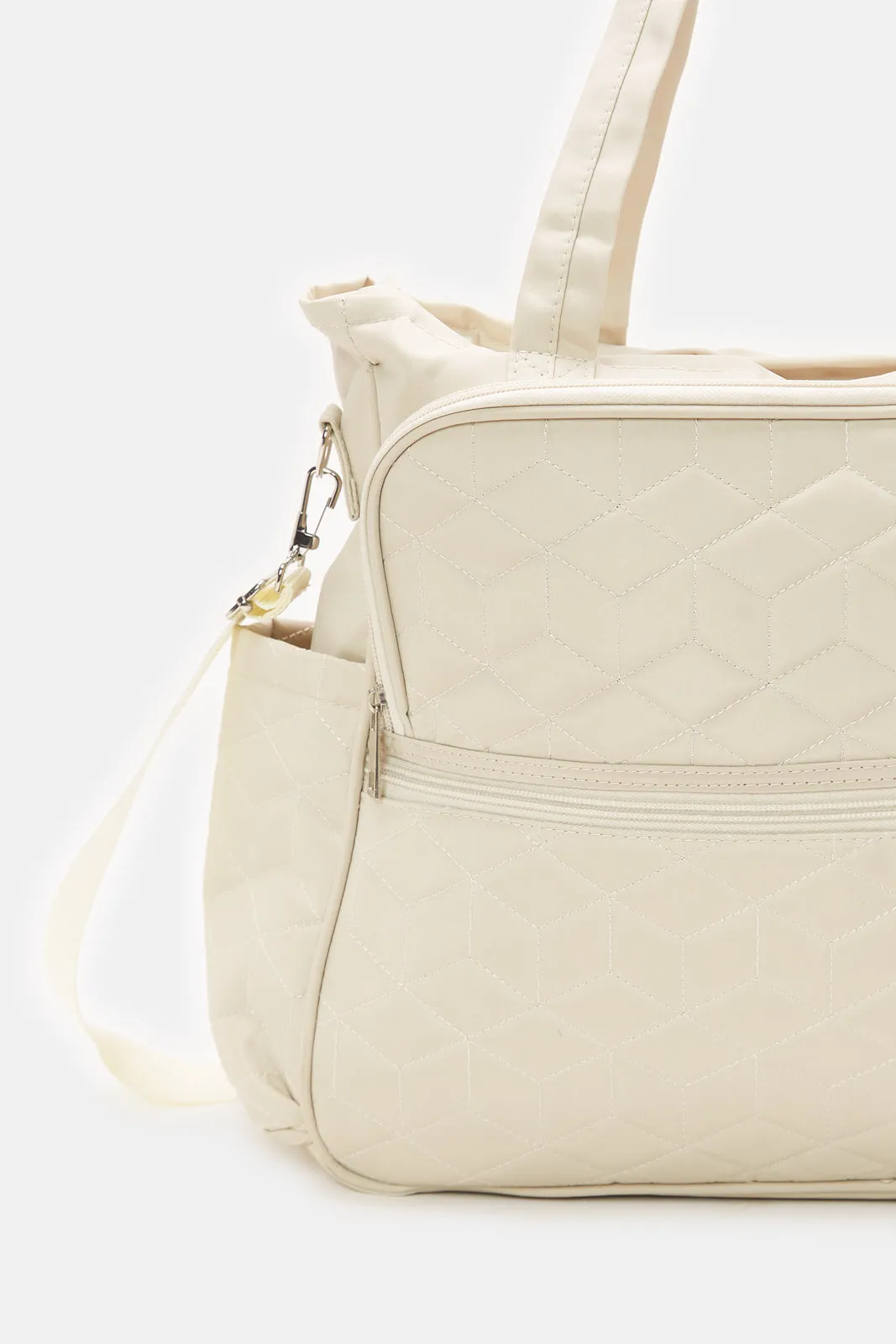 Beige Diaper Bag