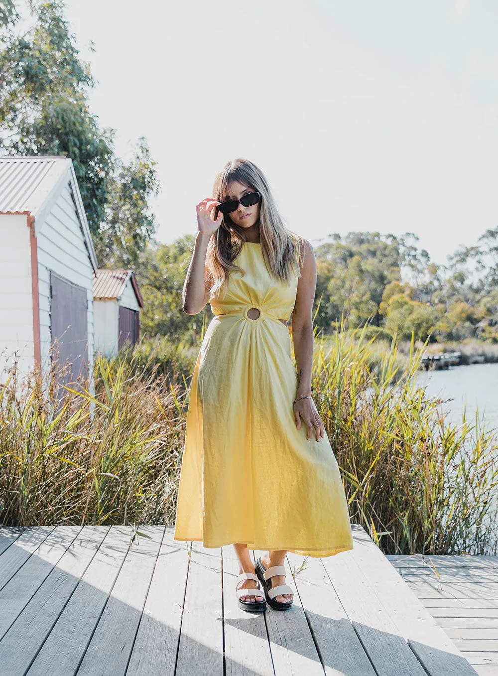 Bella Dress-YELLOW