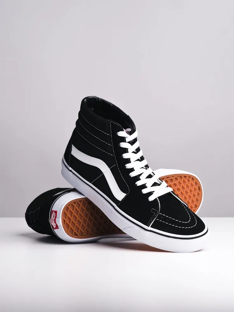 Boathouse MENS VANS SK8 HI BLACK/WHITE SNEAKER