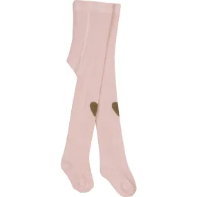 BONTON Hearts Baby Tights, Pink