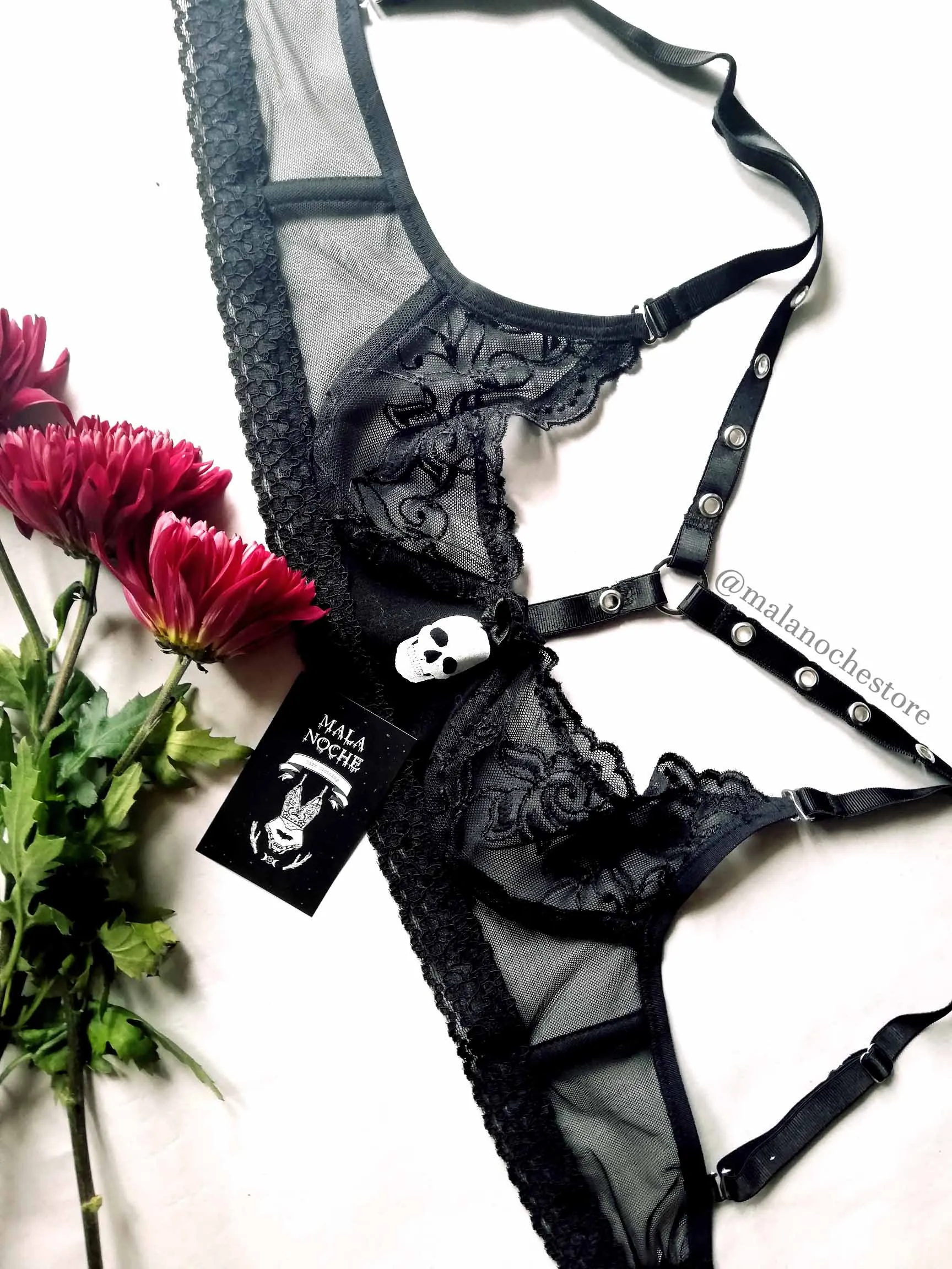 Bra Lace Skull