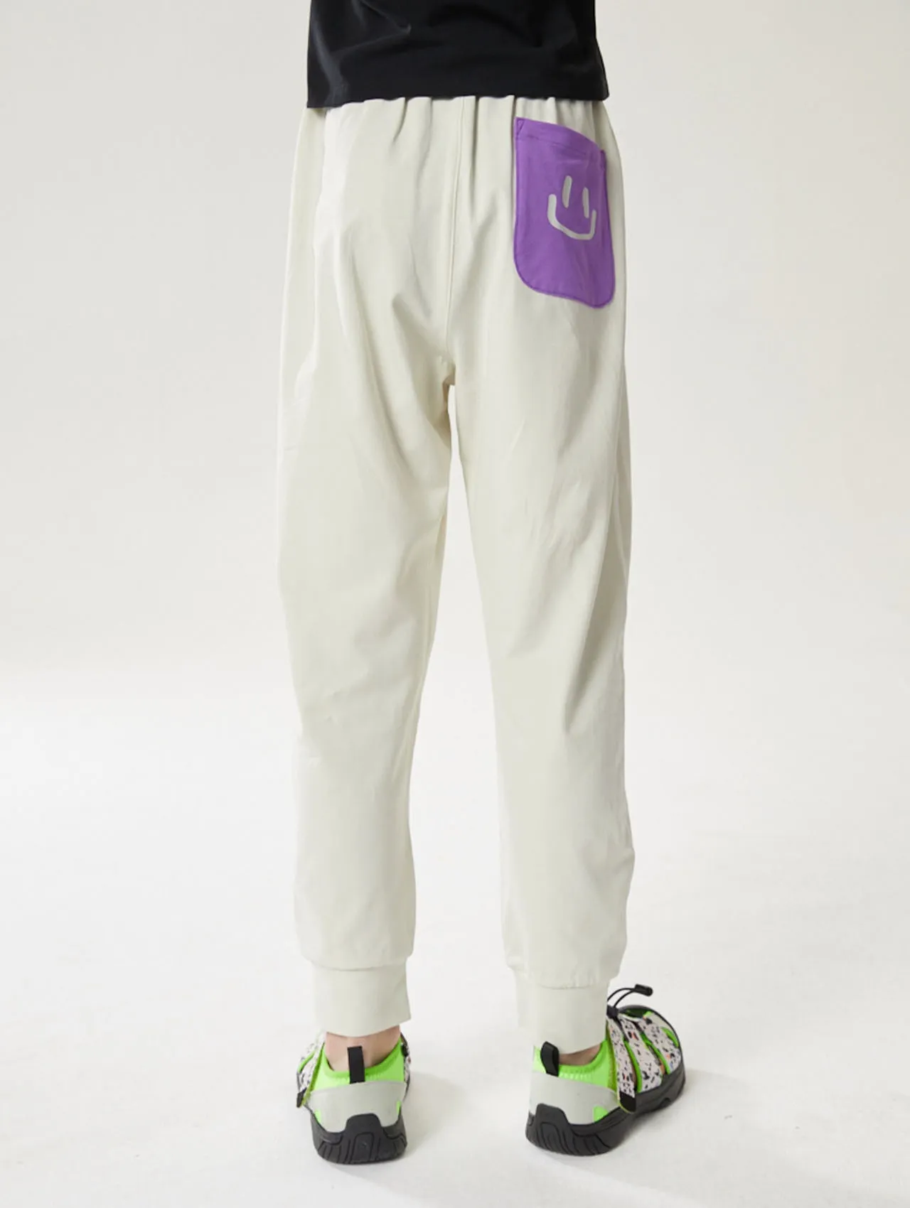 Breathable Cotton Family Matching Sweatpants