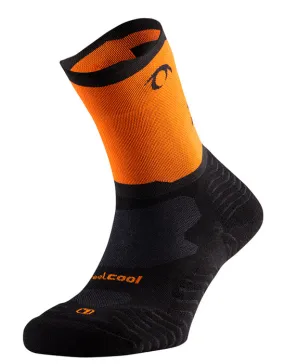 Calcetines Lurbel Rise Five Gris Negro Naranja