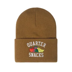 CARHARTT WIP X QUARTERSNACKS WATCH HAT // HAMILTON BROWN