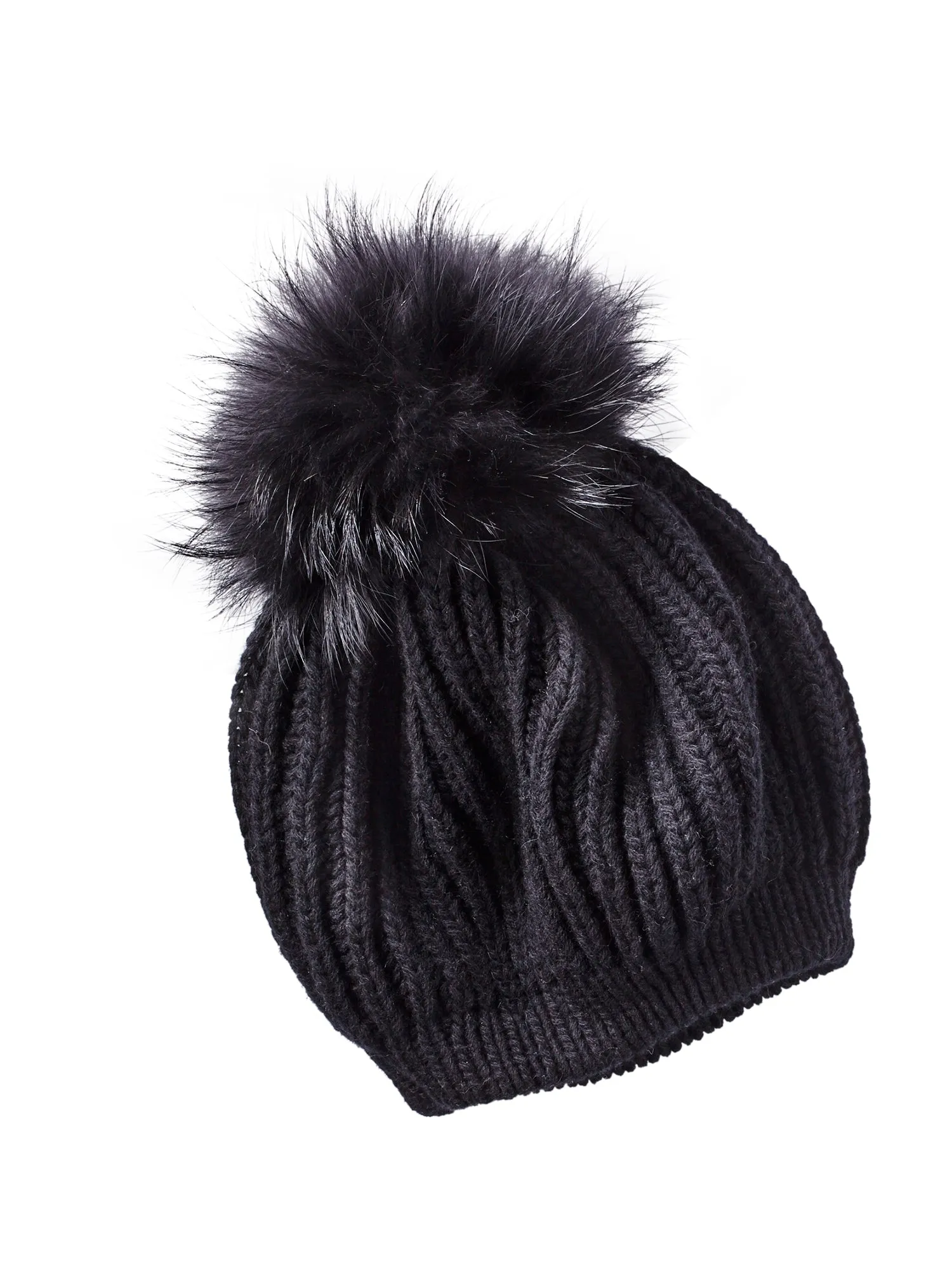 Cashmere Beret Knit Hat