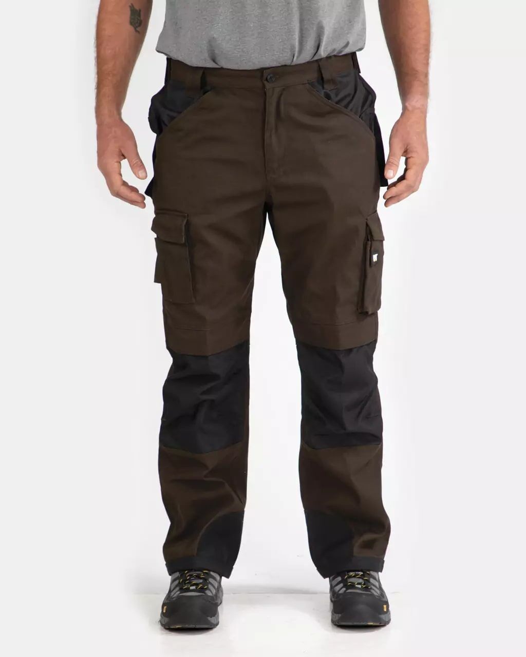 CAT Men's Trademark Work Pants in Dark Earth