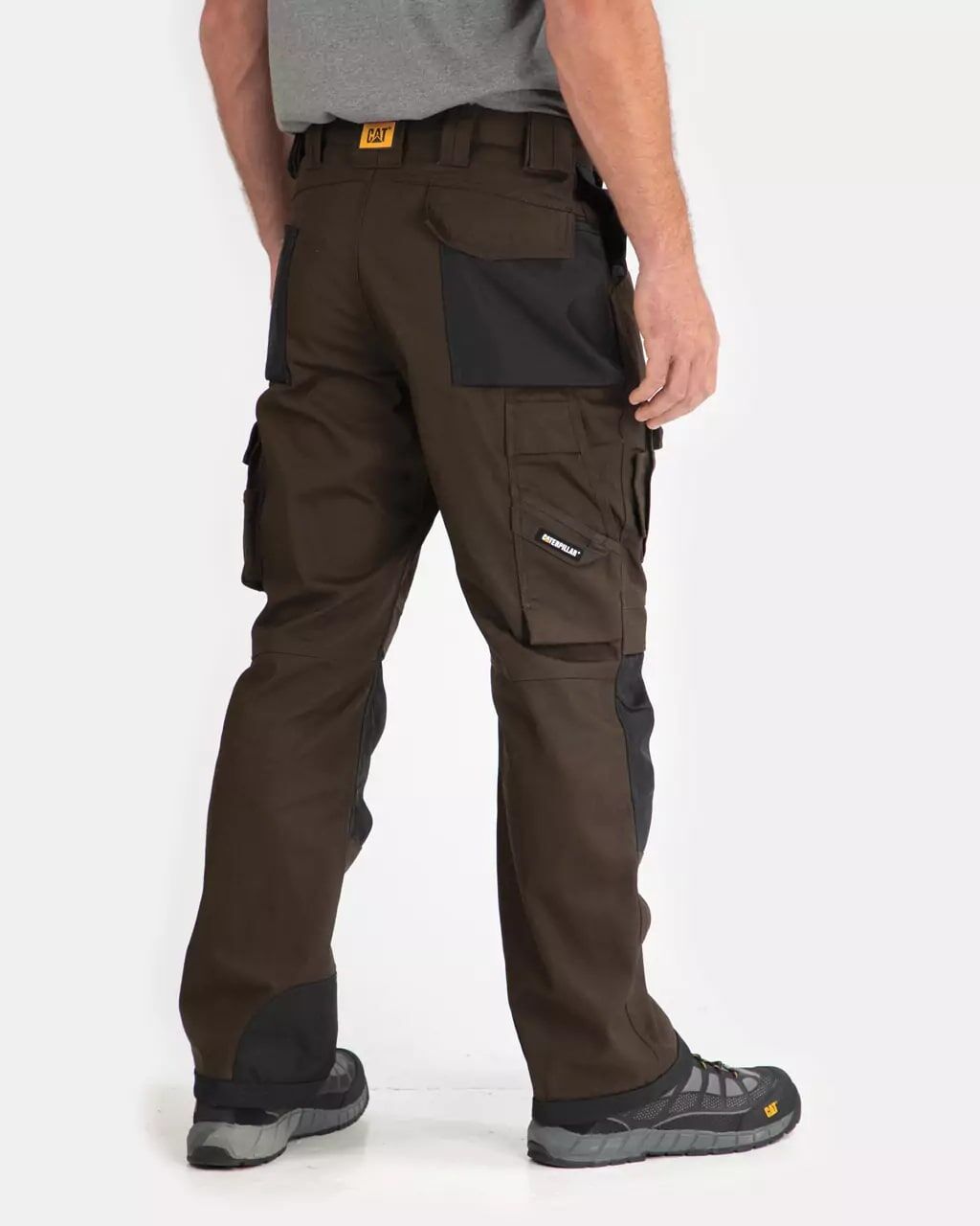 CAT Men's Trademark Work Pants in Dark Earth