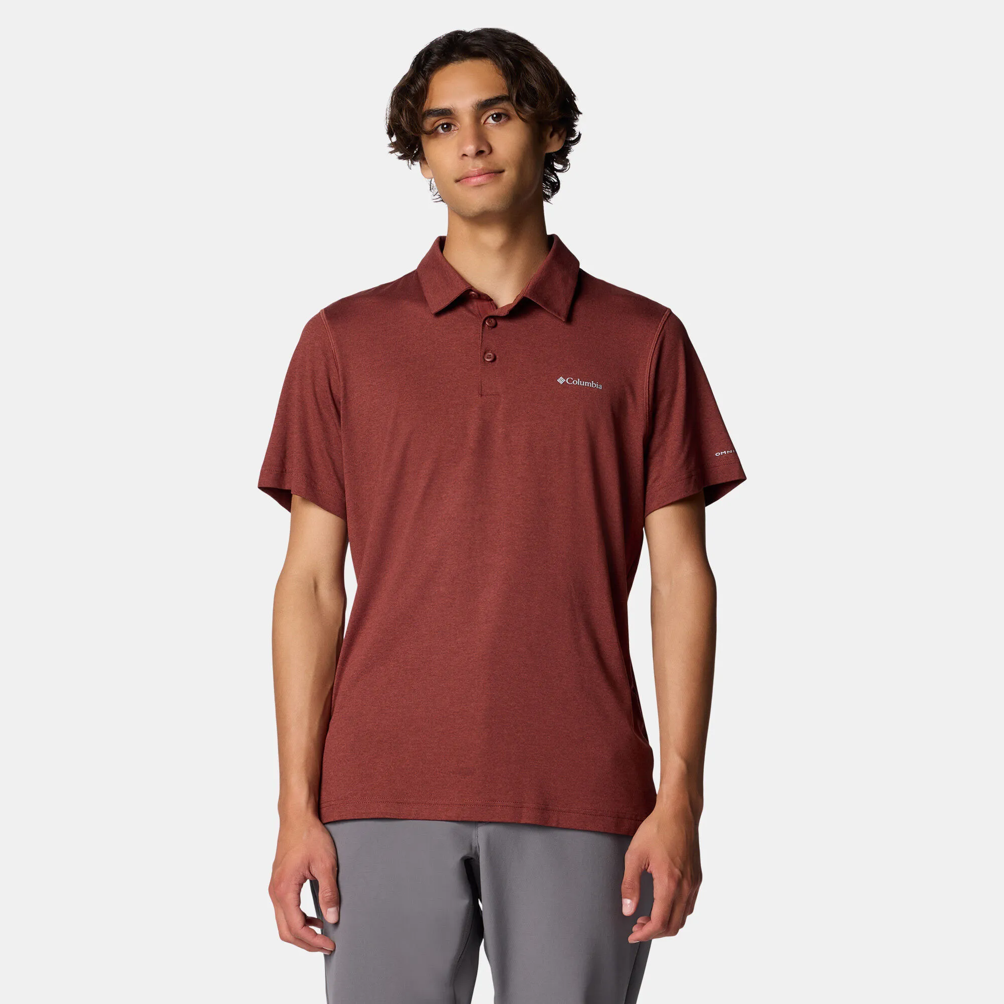 Columbia Men's Tech Trail Hiking Polo Shirt