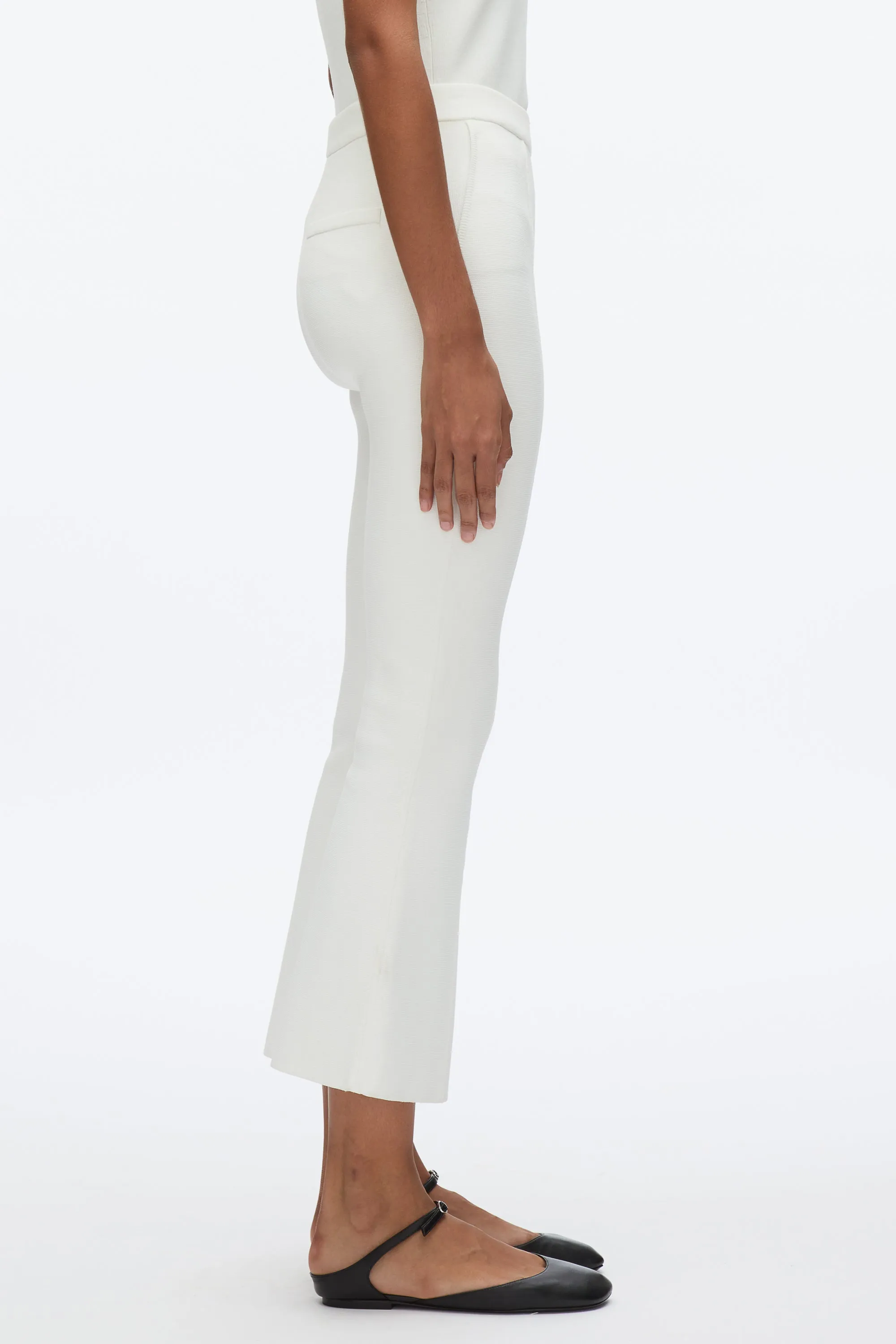 Compact Cropped Kickflare Pant