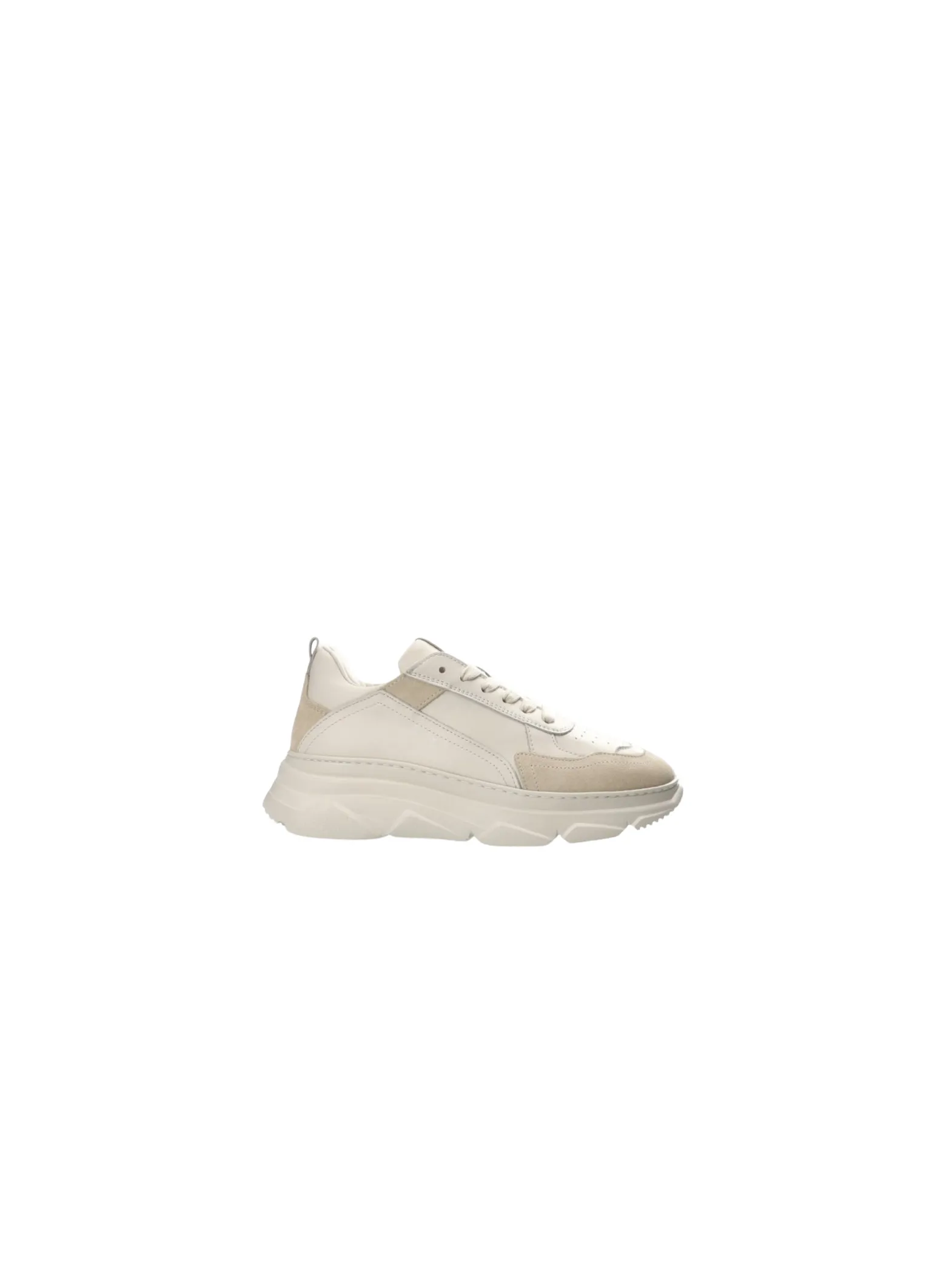 COPENHAGEN STUDIOS SNEAKER CPH46 LEATHER MIX CREAM