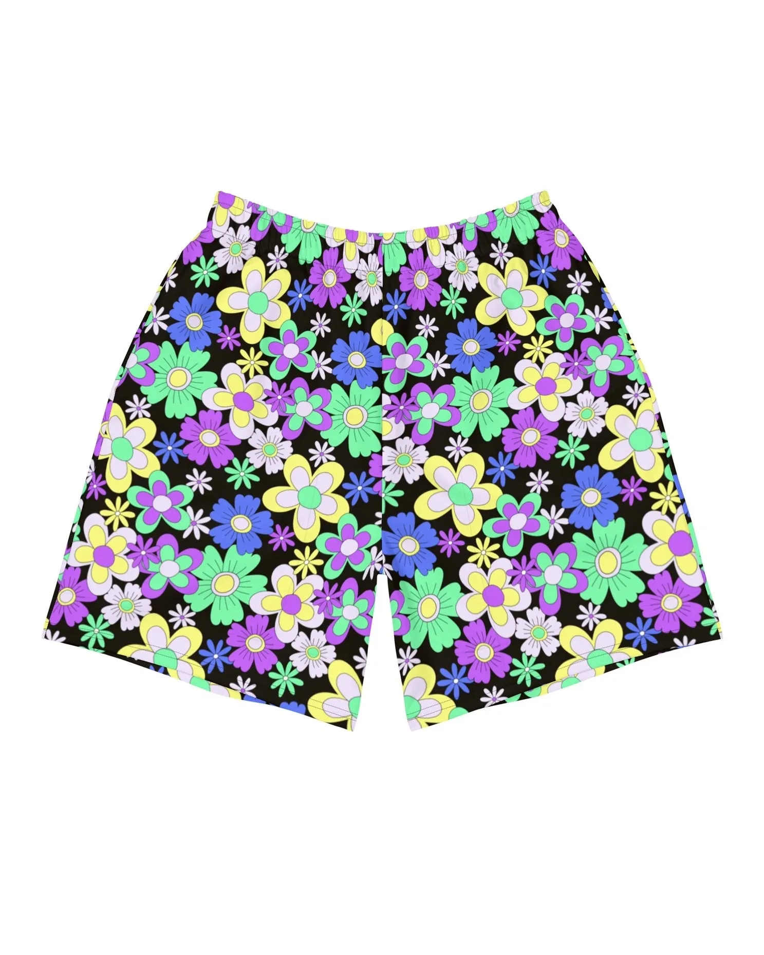 Crazy Daisy Athletic Shorts