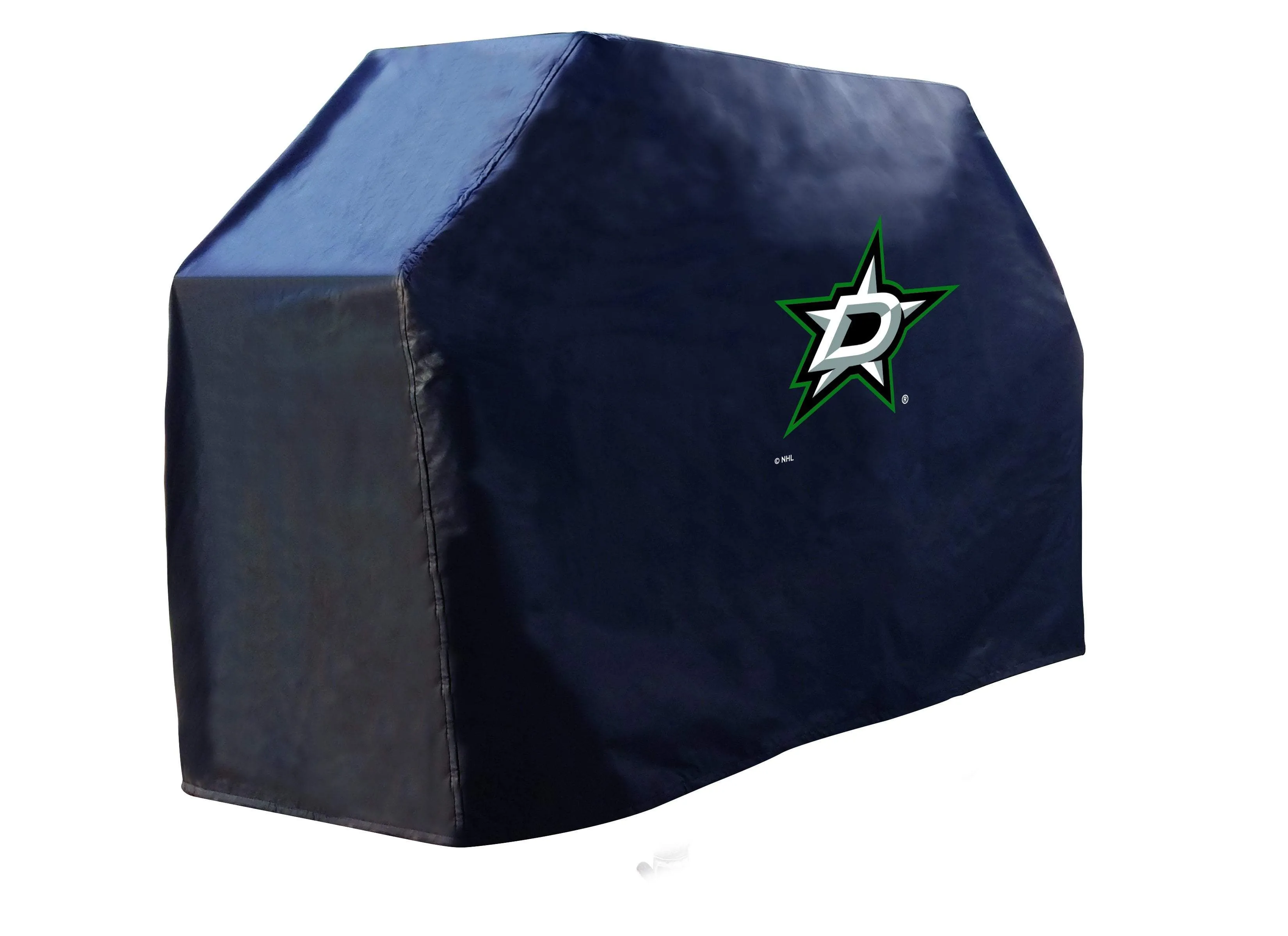 Dallas Stars HBS Black Outdoor Heavy Duty Breathable Vinyl BBQ Grill Cover