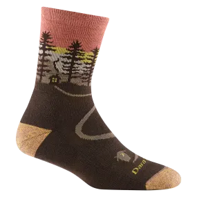 Darn Tough 5013 Women's Northwoods Micro Crew Midweight Hiking Socks - Earth