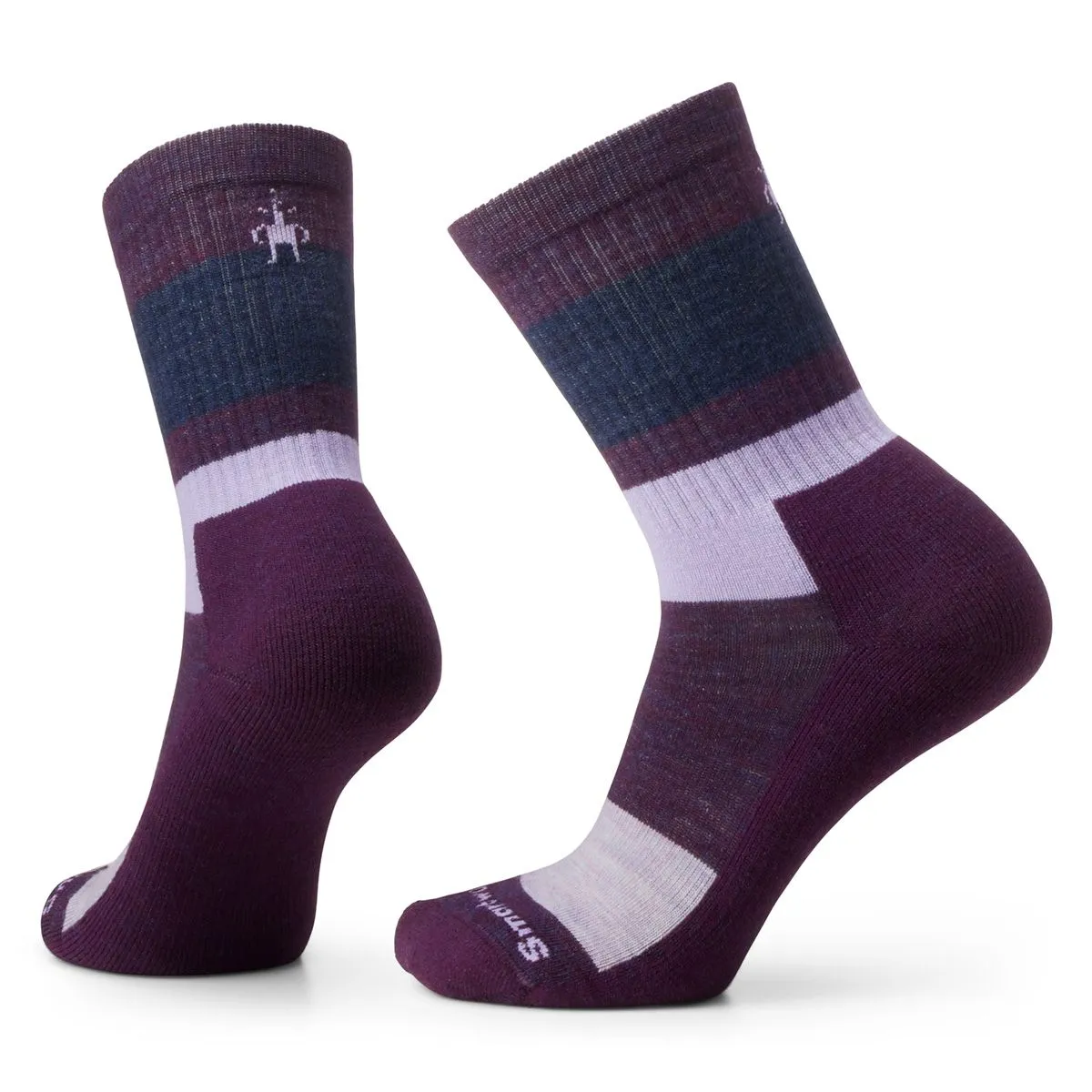 Everyday Blocked Stripe Crew Sock