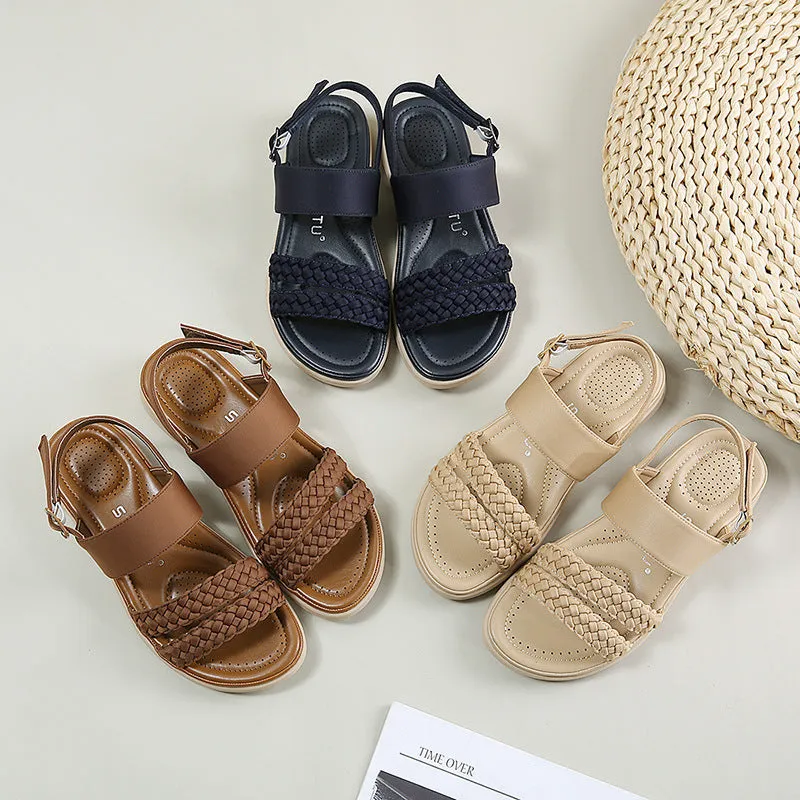 Fashion Woven Breathable Sandals