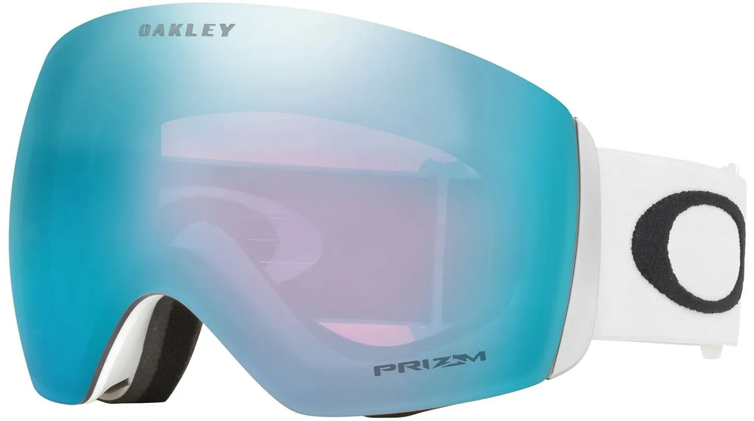 glasses Oakley Flight Deck L - Matte White/Prizm Sapphire Iridium