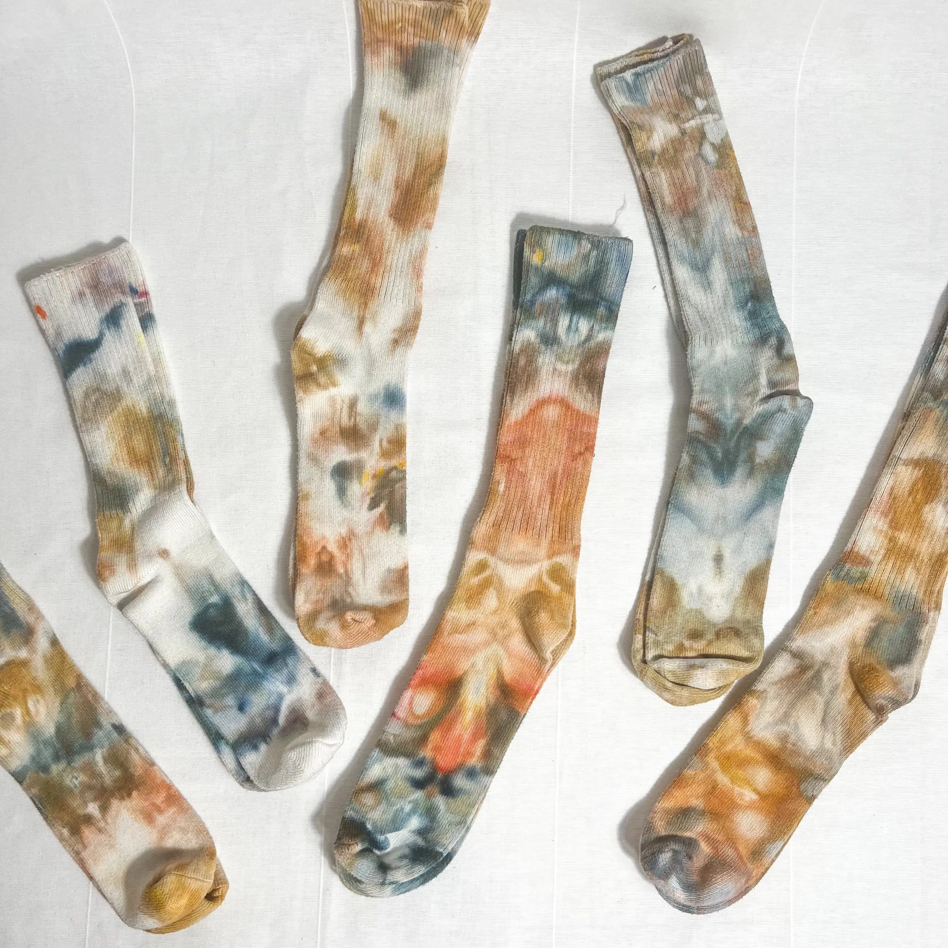 Hand-Dyed Bamboo Adult Socks