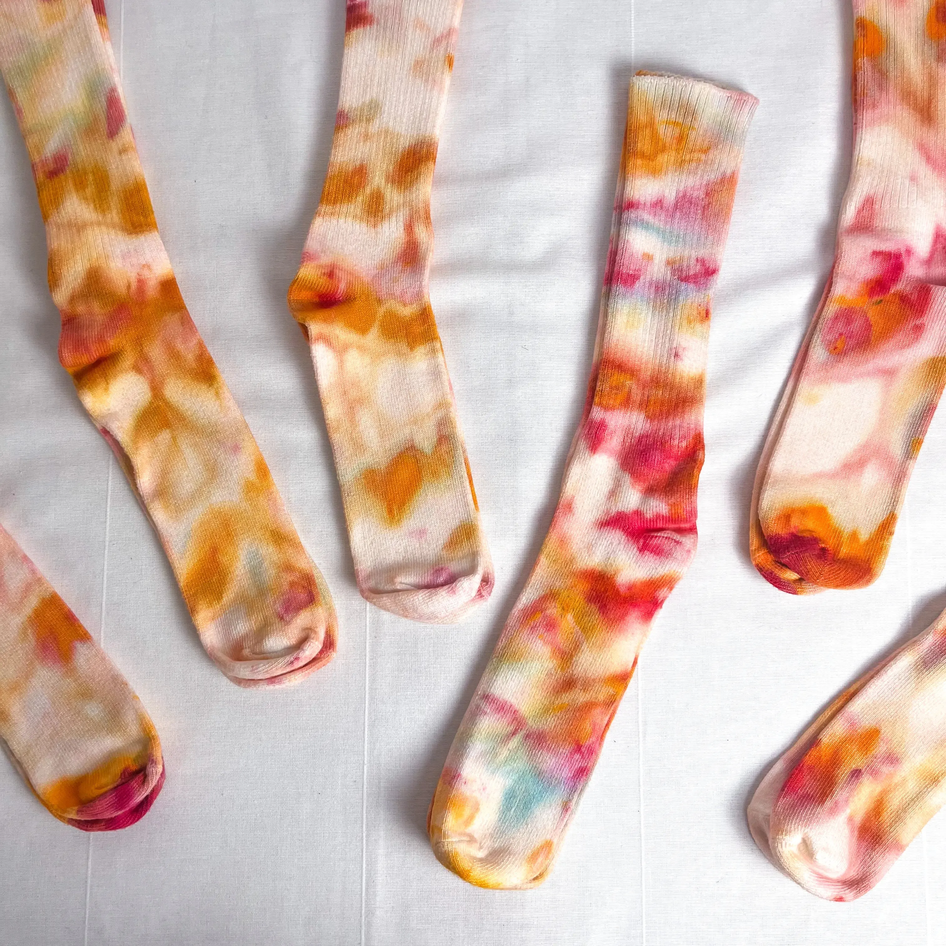 Hand-Dyed Bamboo Adult Socks