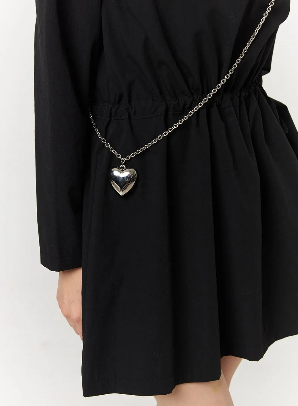 Heart Pendant Chain Belt CJ405