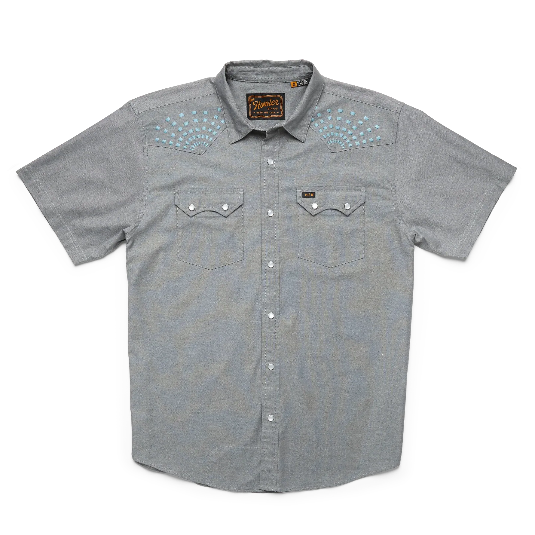 Howler Bros Crosscut Deluxe Men's Short Sleeve Shirt – Premium Comfort, Breathable Fabric, and Stylish Design for Everyday Wear