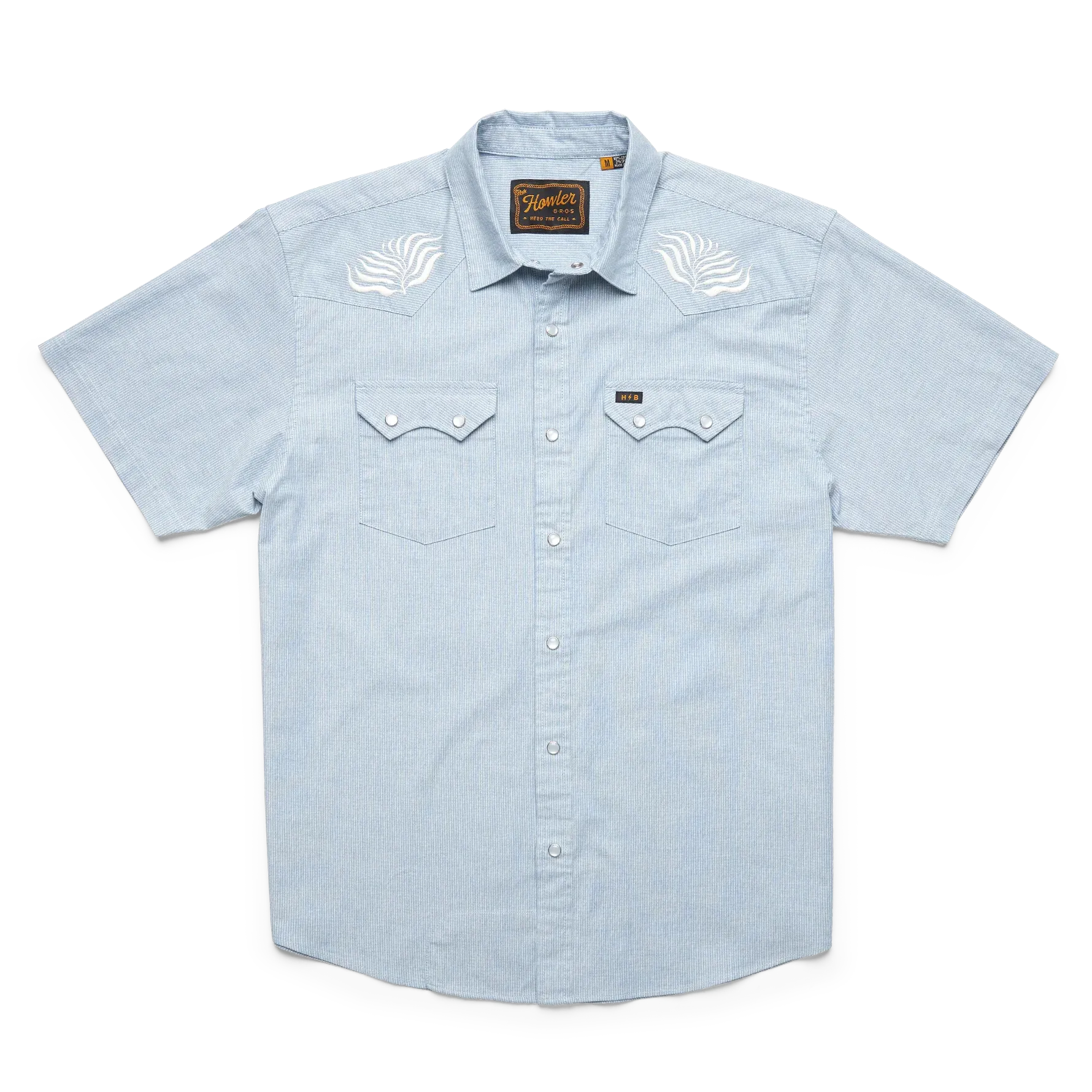 Howler Bros Crosscut Deluxe Men's Short Sleeve Shirt – Premium Comfort, Breathable Fabric, and Stylish Design for Everyday Wear