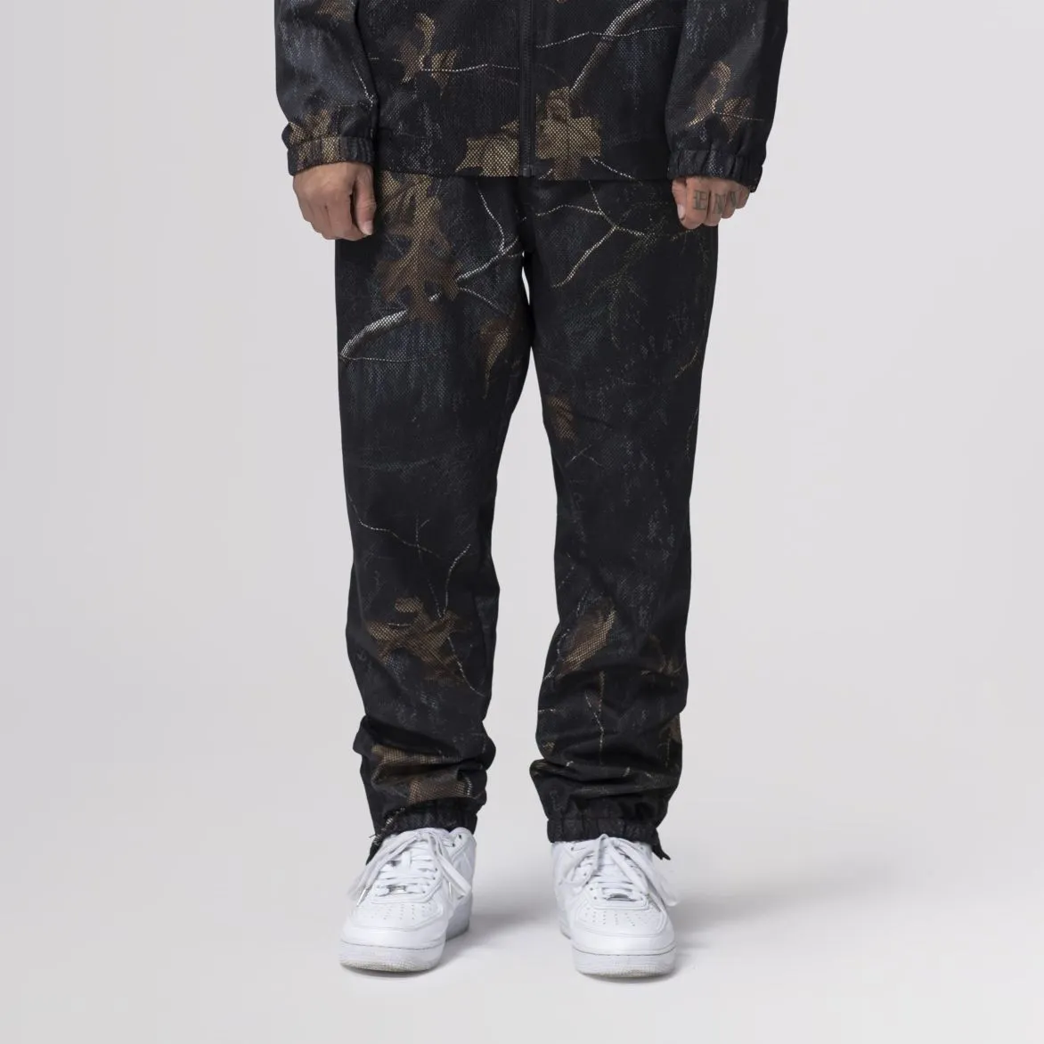 HUF NETWORK TRACK PANT // BLACK