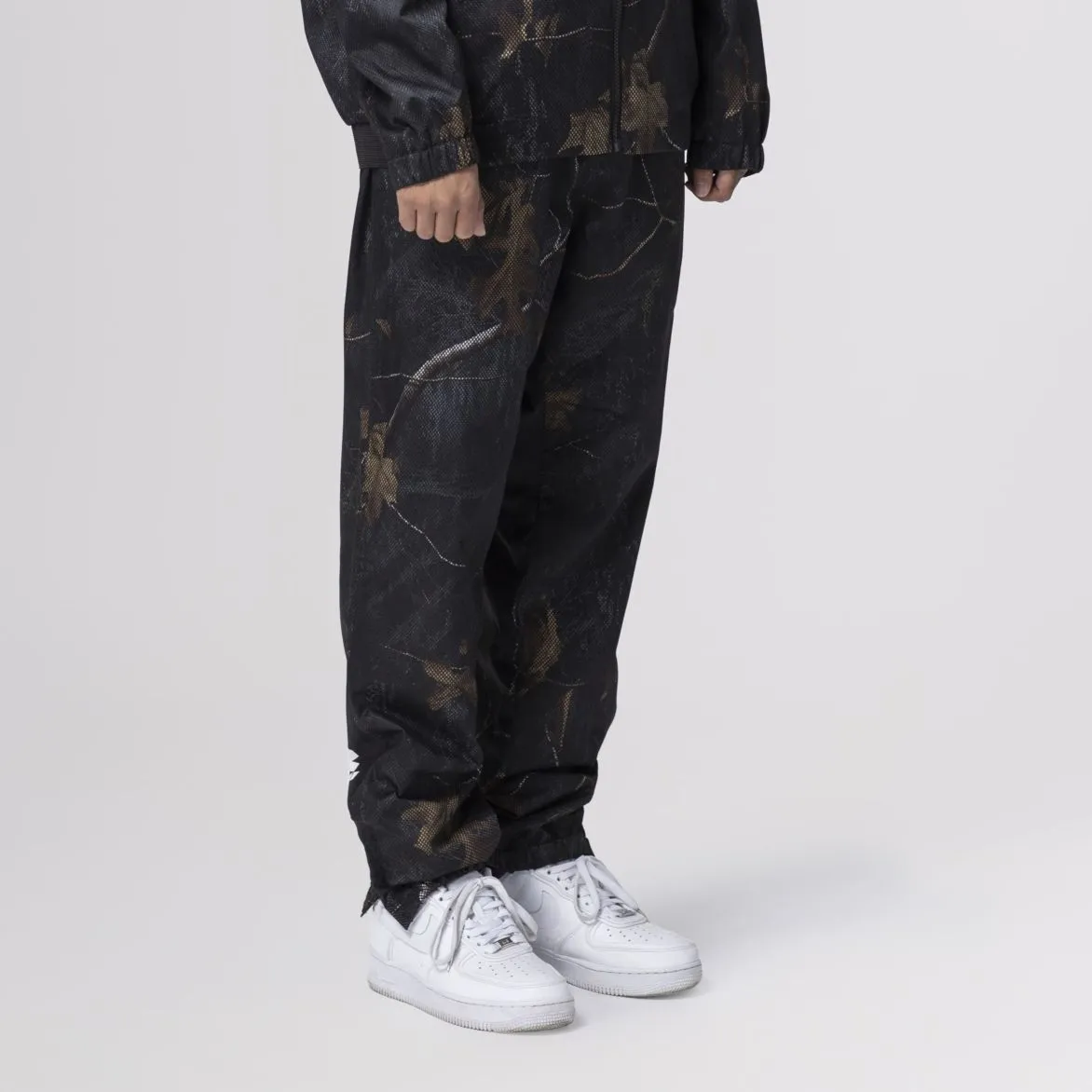 HUF NETWORK TRACK PANT // BLACK