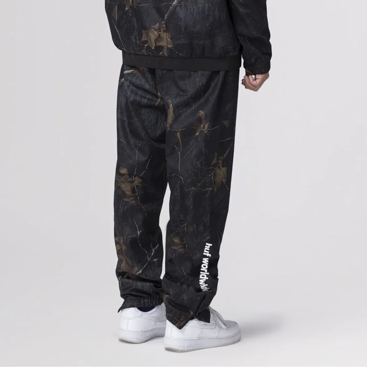 HUF NETWORK TRACK PANT // BLACK